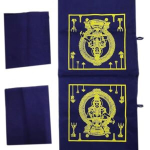 IRUMUDI BAG BLUE COMBO SET || 1 IRUMUDI BAG + 1 JOLNABAG + 2 COCUNUT BAGS