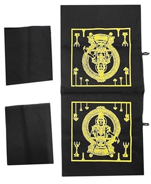 IRUMUDI BAG BLACK COMBO SET || 1 IRUMUDI BAG + 1 JOLNABAG + 2 COCUNUT BAGS - Image 2